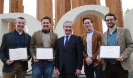 Really clever gel to treat brain aneurysms wins DCU award