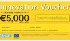 Deadline for Enterprise Ireland’s Innovation Voucher Scheme